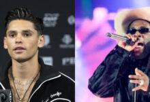 Ryan Garcia and Burna Boy