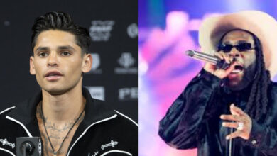 Ryan Garcia and Burna Boy