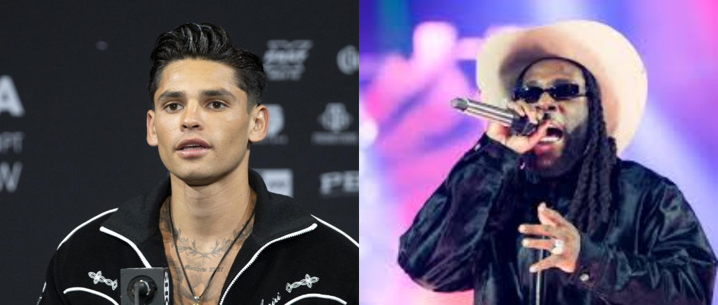 Ryan Garcia and Burna Boy