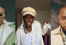 Teni and singer Davido