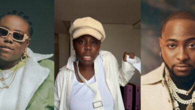 Teni and singer Davido