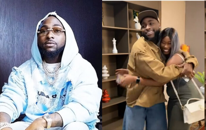 Davido and Fan in Ivory Coast